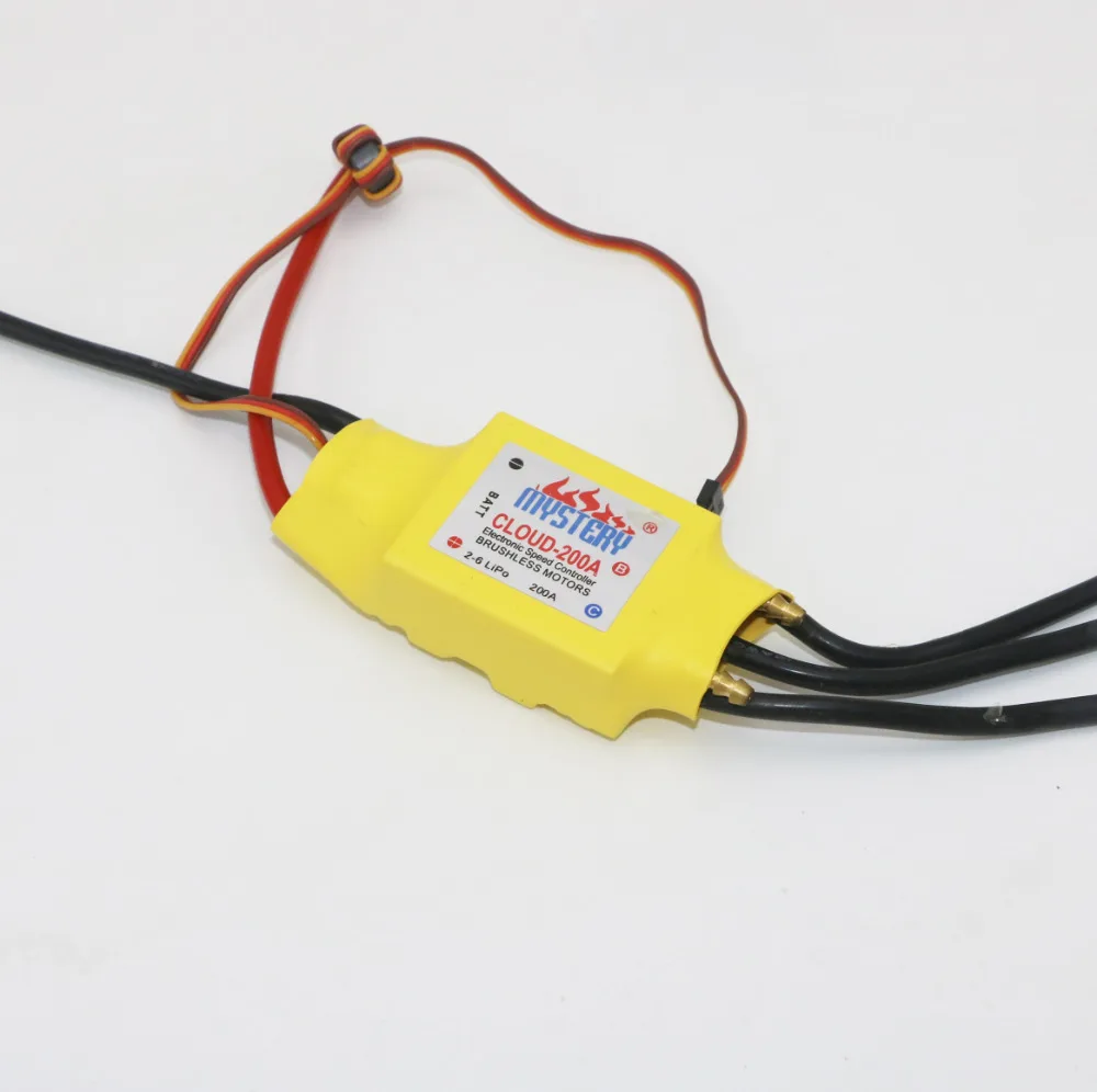 1 шт. 2-6S 30A/50A/80A/100A/200A ESC 5 V/3A 5 V/5A UBEC Бесщеточный Регулятор скорости ESC для RC лодки UBEC 200A/S