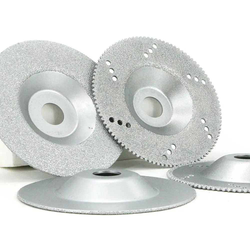 Buy 5pcs 4" brazed diamond abrasive disc for stone