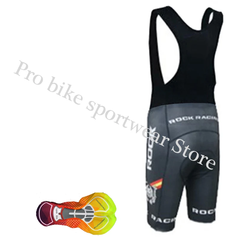 Рок Гонки классический летний Велоспорт Джерси MTB велосипедная одежда короткий рукав велосипед спортивная одежда трико Ropa Ciclismo Hombre 16D гель - Цвет: Bib shorts 5