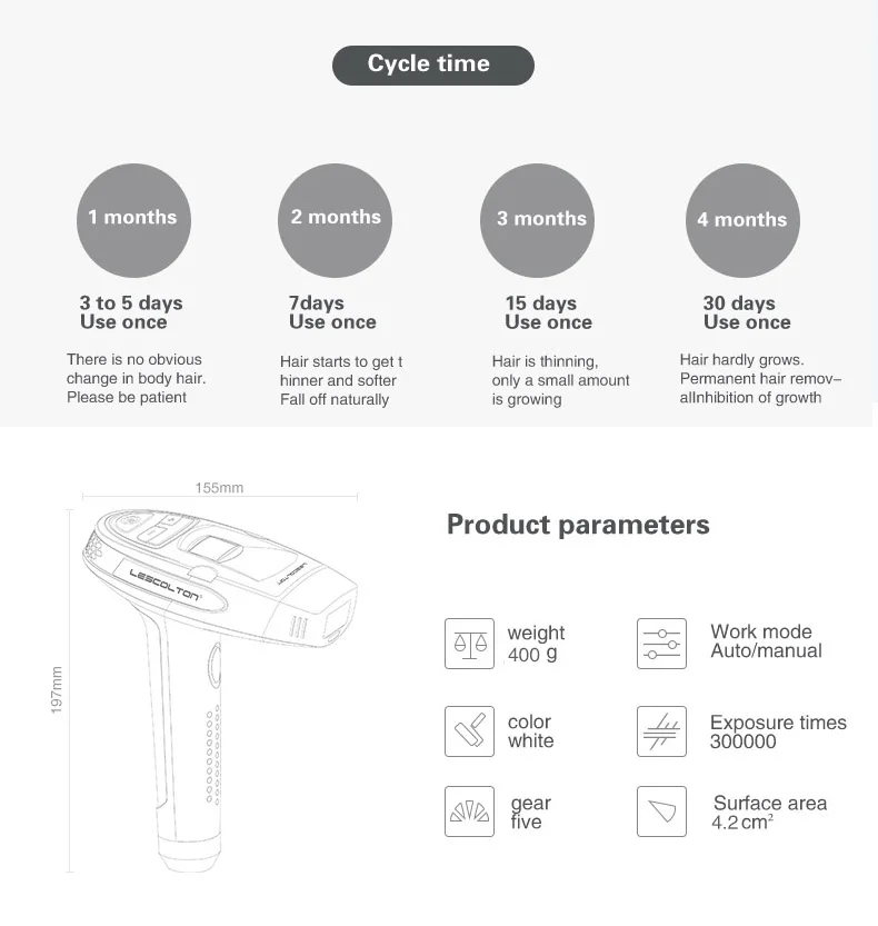 LESCOLTON T006i безопасное использование для удаления волос на теле эпилятор безболезненный IPL 700000 импульсный для использования с бесплатным подарком Depilador лазер