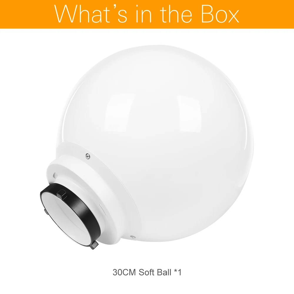 Мягкий световой шар 12 &quotx 12&quot 30 см * Speedlite Studio Strobe Flash Photo Soft Light Ball Diffuser Bowens Mount|bowens