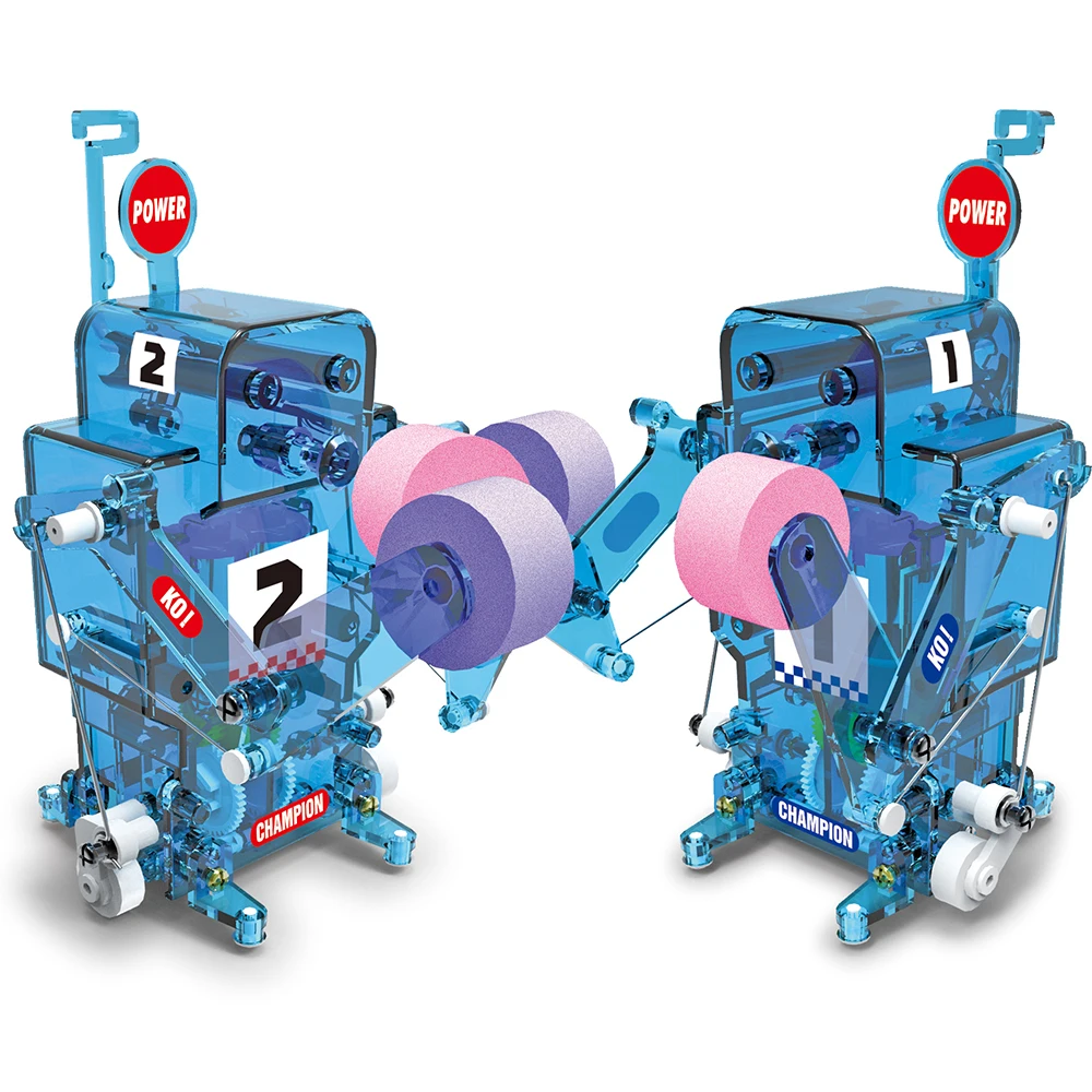 SUBOTECH DIY004 DIY Boxing Fighter Self-Assembled Electronic Building Robot Blocks Kit Educational Remote Control Toys For Kids