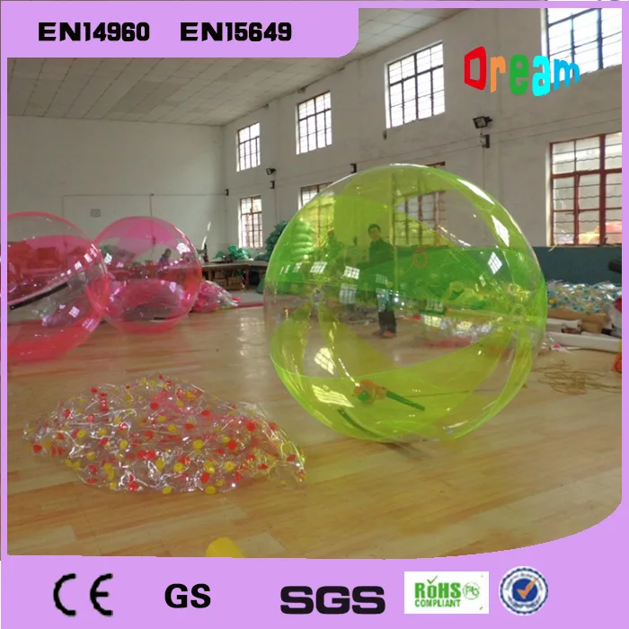 

Free Shipping PVC 2m Water Zorb Ball For Selling Inflatable Water Walking Ball Human Hamster Ball Water Ball