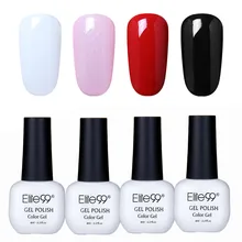 Elite99 8 мл Лак для ногтей великолепный цвет Гель-лак для ногтей Vernis полуперманентное верхнее покрытие Базовое покрытие Гель-лак для ногтей Гель-лак