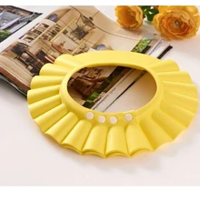 Шапочки для душа BB шампунь шапка для мытья волос Детская водонепроницаемая шапочка для ванной для малыша Душ Регулируемый шампунь колпачок увеличение толщины