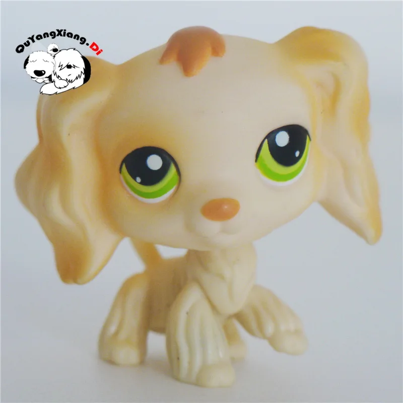

CWG084 Pet Shop, животное, бледно-желтый щенок, собака, фигурка, милый щенок