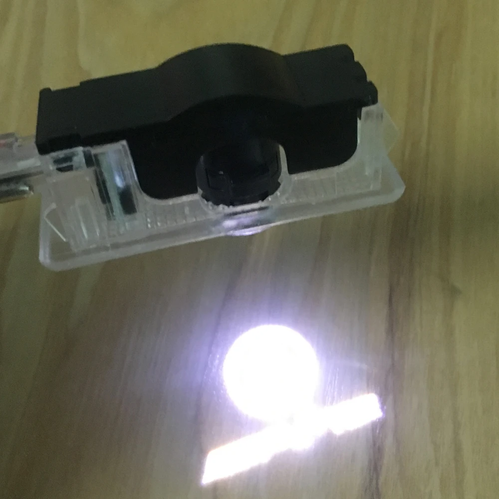 

2pcs Emblem Logo Light For AMG Mercedes Benz CLA CLS A207 C207 Car Styling AMG Logo Car Door Light Welcome Light Shadow Lamp
