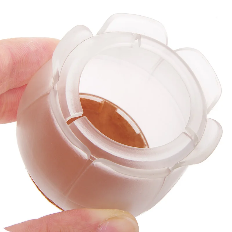 

10pcs Silicone Rectangle Square Round Chair Leg Caps Feet Pads Furniture Table Covers Wood Floor Protectors Best Price