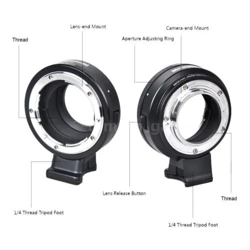 JINTU NF-MFT адаптер для крепления объектива с циферблатом диафрагмы для Nikon G/DX/F/AI/S/D Тип объектива M4/3 Крепление камеры MFT GH4 BMPCC, и т. Д