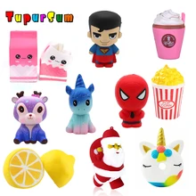 Jumbo Unicorn Wholesale Squishie Slow Rising Jumbo Kid Toys Animal Squishy Slow Rising Phone Straps Sweet Scented Bread Cake Toy china rising