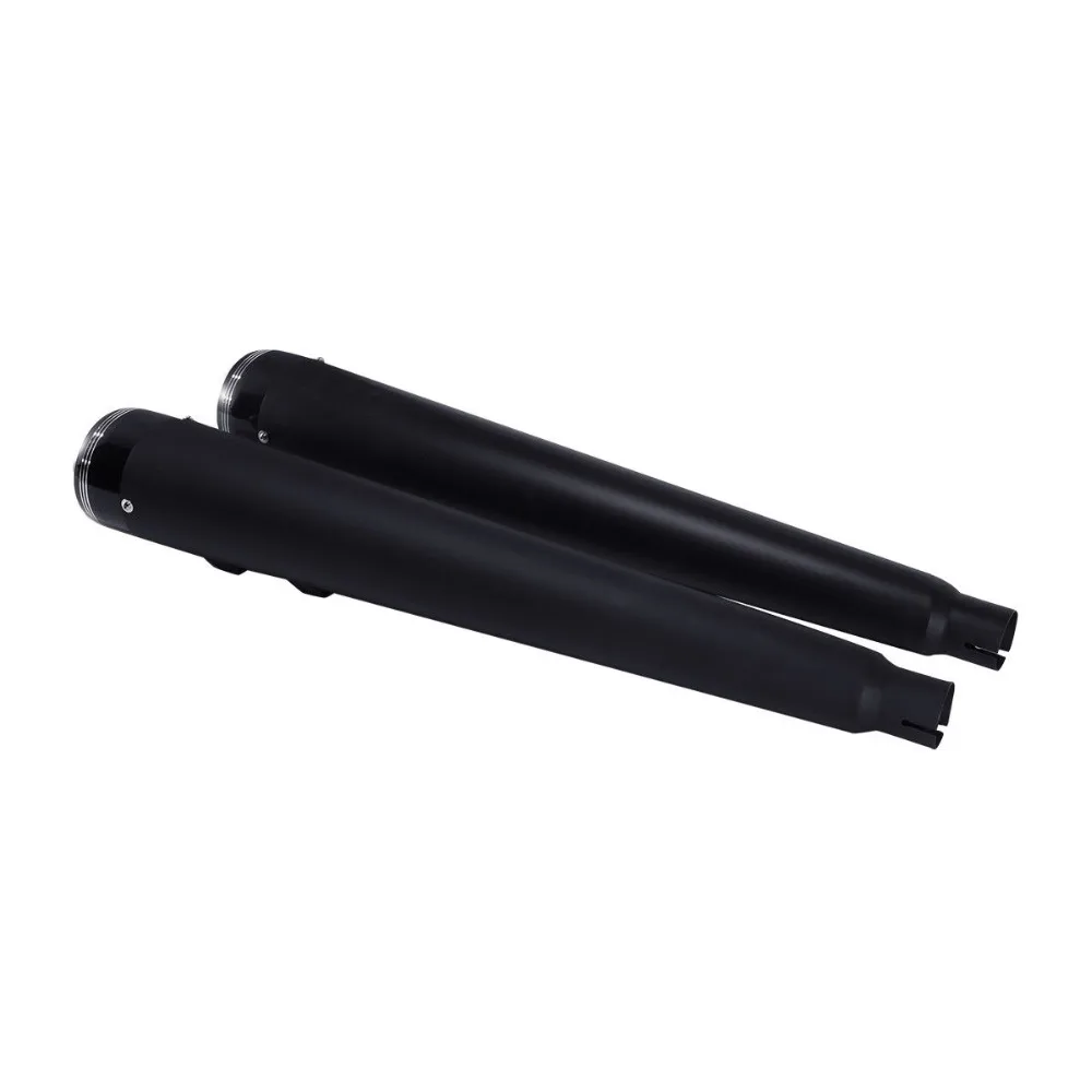 Motorcycle 4\ Megaphone Pipe Slip-On Muffler Exhaust Pipe Tail Tube For Harley Touring Road King Street Electra Glide 95-16 15 Motorcycle 4\ Megaphone Pipe Slip-On Muffler Exhaust Pipe Tail Tube For Harley Touring Road King Street Electra Glide 95-16 15