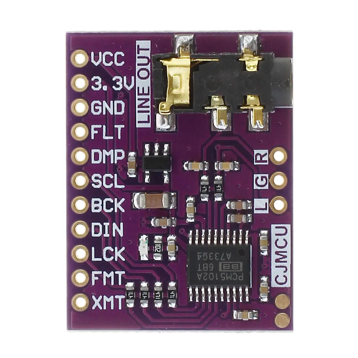 LEORY CJMCU 5102 PCM5102A стерео ЦАП цифро аналоговый преобразователь PLL голосовой