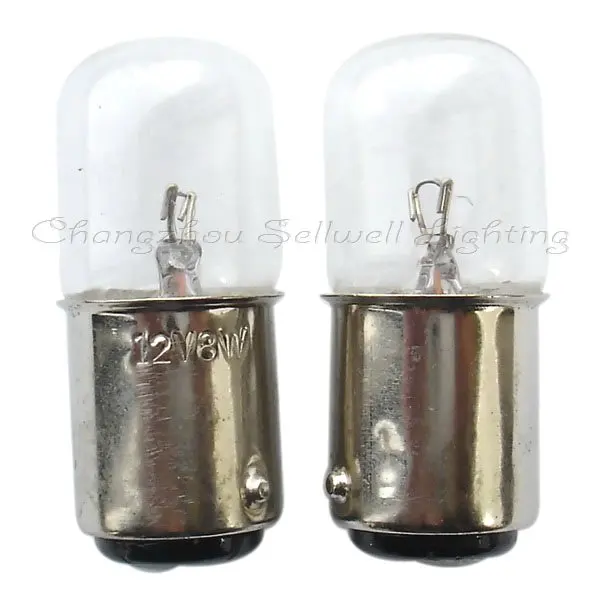 Бесплатная доставка 12 В 8 Вт Ba15d T16x39 хорошо! Миниатюрные лампочки Lighting A338|miniature