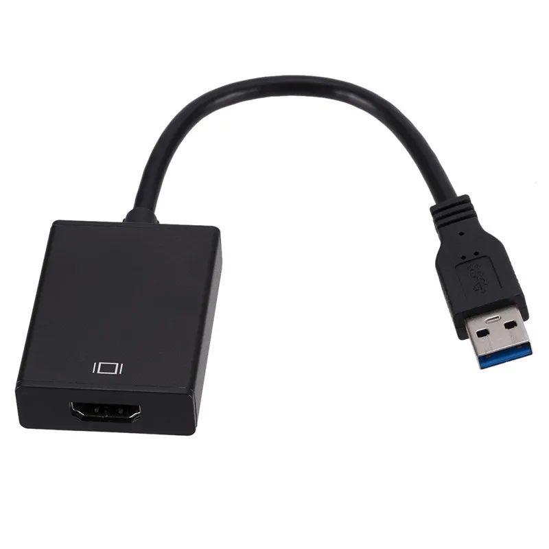 HD 1080P USB 3,0 к HDMI конвертер адаптер USB кабель для передачи данных для HDMI внешняя Видеокарта Multi touch монитор адаптер для Windows 7/8/10