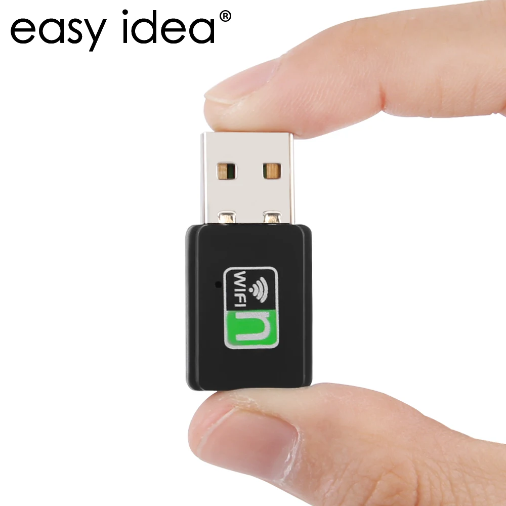

Mini Wireless USB WiFi Adapter 300Mbps Wifi Receiver External Wireless Network Card Portable Adaptador wi fi Dongle 802.11n/b/g