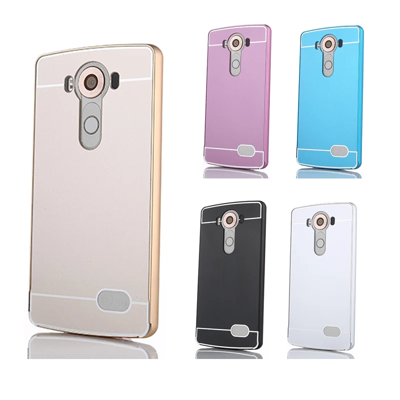 

For LG V10 V 10 F600 H900 H968 Case Metal Aluminum Frame with Back Cover Hard Phone Case for LG V10 LG H901 VS990 H960 H961S