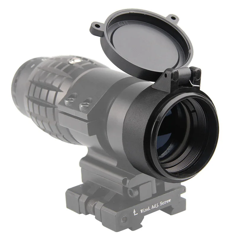 25.4-69MM Rifle Scope Lens Cover Flip Up Quick Spring Protection Cap 37-43-15