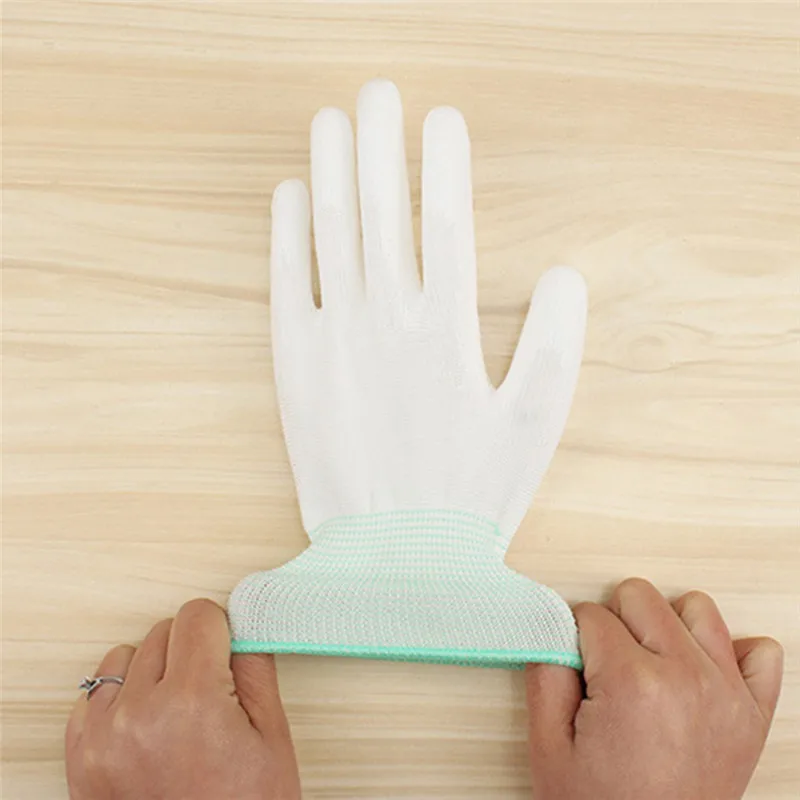 1 пара садовые перчатки Антистатический ESD электронные рабочие устойчивые к порезам перчатки анти-Грязная защита пальцев антистатические перчатки