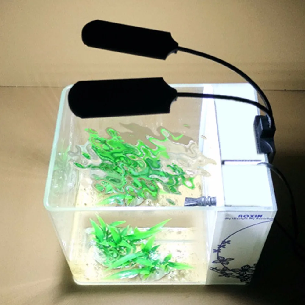 EU Plug Adjustable 1/2 Head White Light 15W High Brightness Aquarium