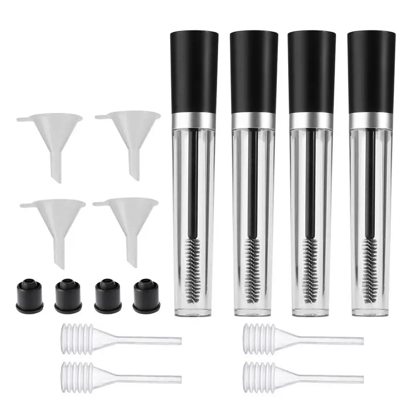 

RUIMIO 4pcs 7.5ml Travel Empty Refillable Perfume Bottle Spray Scent Pump Case Bottle Empty Perfume Atomizer Spray Bottles