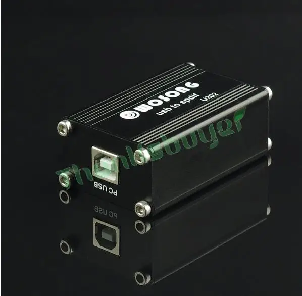 

Wosong U202 U-202 CD Sound USB Digital Audio Sound Card Coaxial Fiber AC3DTS5.1 spdif Source