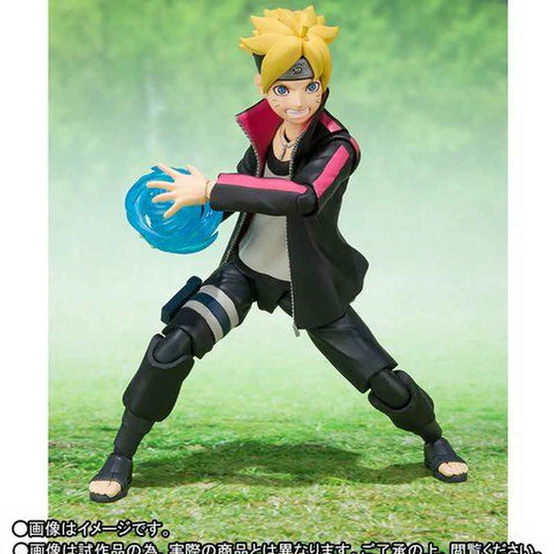 

14cm SHFiguarts Anime Naruto Boruto Uzumaki Action Figure Toys