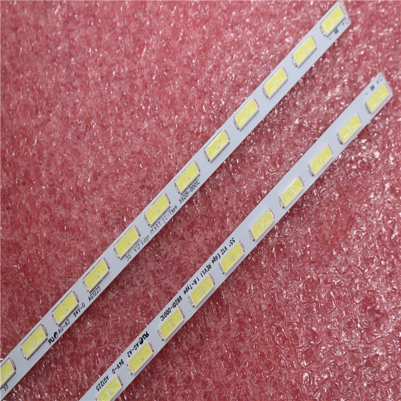 Светодиодная лента для подсветки 690 мм 66/72 светодиода LG 3D55A4000IC 6922L-0003A 0004A LC550EUN 55