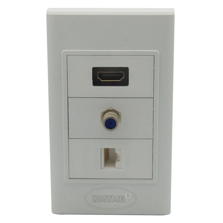 120X70 HDMI F головное ТВ и RJ45 настенная пластина с разъемом Мама мама|rj45 wall plate|wall platerj45