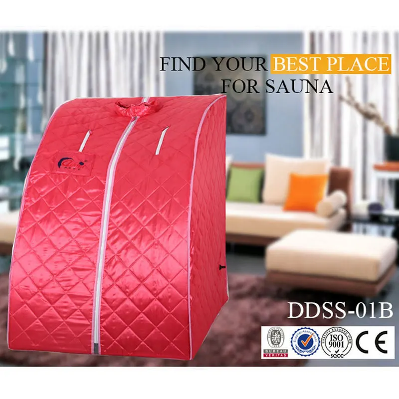 2017 New Portable Home Steam Sauna Spa With Chair Weight Loss Slimming