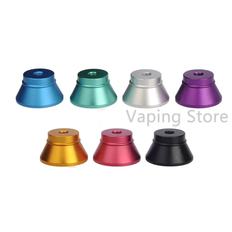 

20mm Height Aluminum Base Holder Stand with 510 Thread Electronic Cig Atomizer