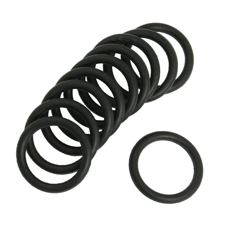 10 шт. черный резиновый масляный сальник o-образные кольца уплотнительные шайбы 16x12x2 мм