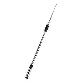 

SOONHUA RH 770 SMA Female Antenna Retractable Telescopic VHF UHF Dual Band High Gain Antenna For Kenwood BAOFENG Walkie Talkie