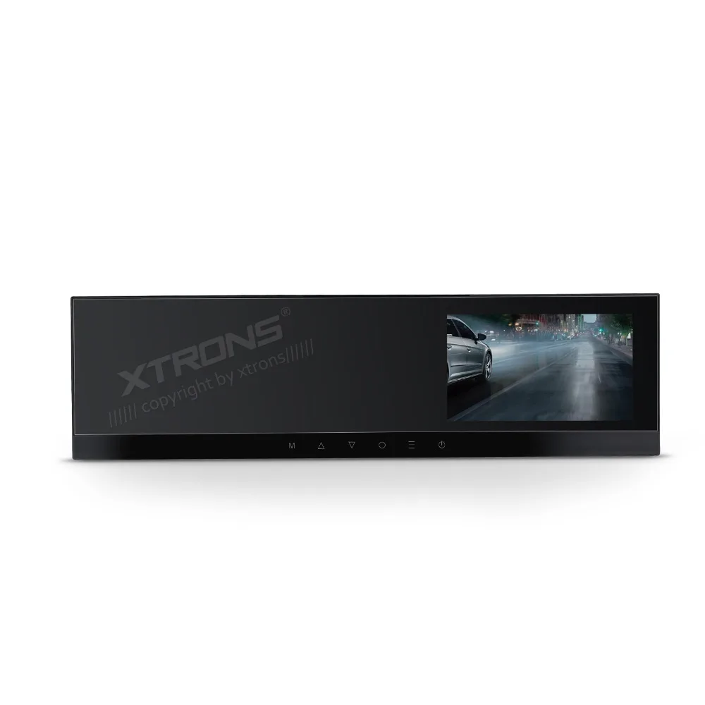 

XTRONS Car HD 4.3'' 1080P TFT LED Screen Rearview Mirror Dash Camera DVR Cam Video Recorder G-sensor Touch Button