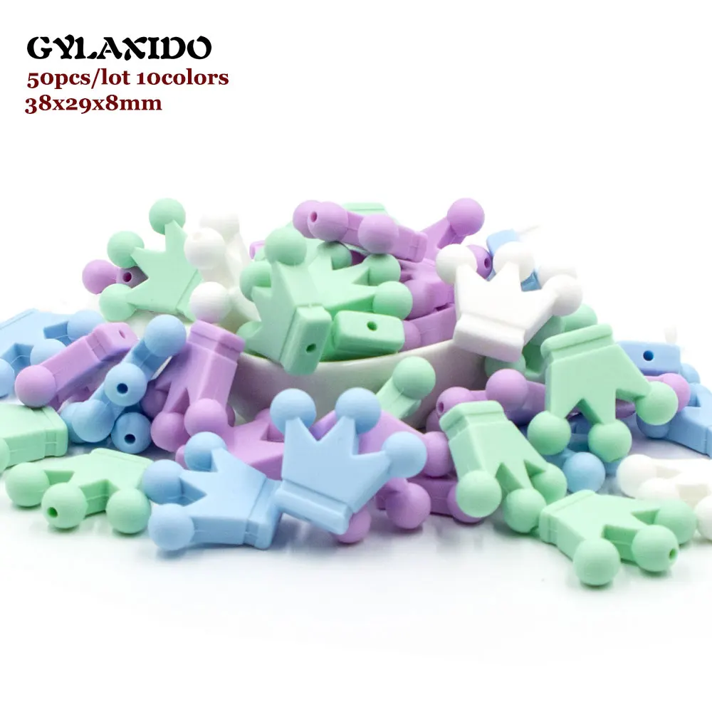 

50Pcs Butterfly Perle Silicone Dentition Beads 3cm Baby Teething Necklace Toys DIY Silicone Beads BPA Free Mordedor Silicona Beb