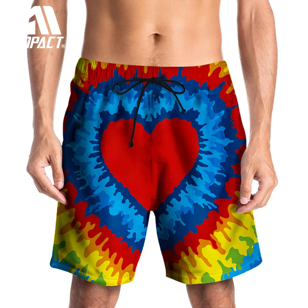 

Fashion 3D Print Summer Men's Board Shorts Tie Dyed Colorful Sea Beach Surfing Pool Swimming Short Trunks Casual Shorts AM2125