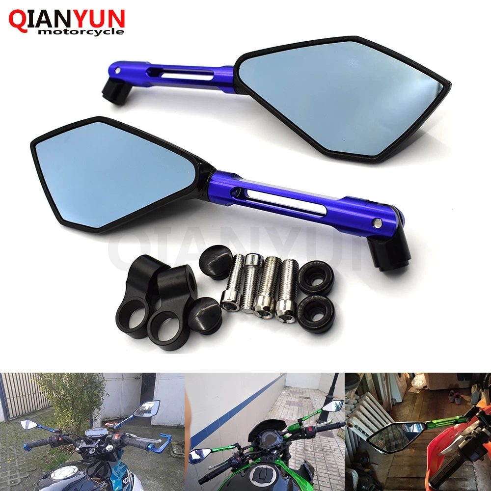 

Motorcycle CNC Aluminum alloy Modified rearview mirror Side mirrorr Motorcycle mirror For HONDA KAWASAKI YAMAHA DUCATI