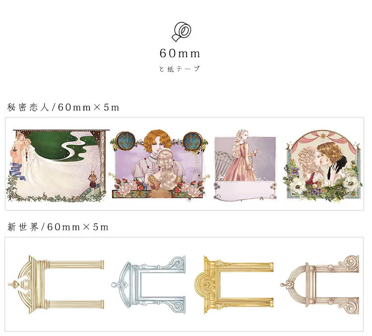 DIY японский бумажный скотч цветы девушки животные маскировки декоративные ленты клейкие ленты Скрапбукинг наклейки 7 м Alideco