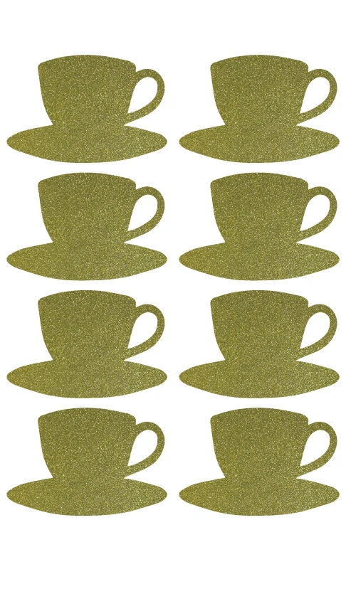 3 8x2 5 см золотой блестящий стикер для кофейной чашки|labels|label labellabel sticker |