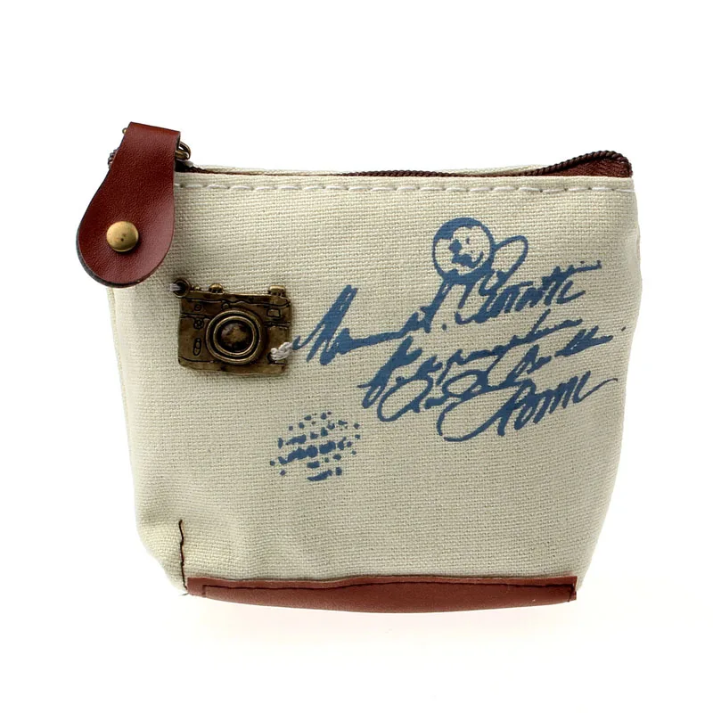 

Girl Retro Coin Bag Purse Wallet Card Case Handbag Gift Eiffel Tower Canvas Zero Wallet Phone Key Bags Drop Ship Wholesale #Y