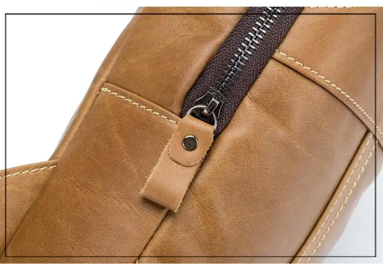 LAOSHIZI мужская сумка через плечо мужская сумка из натуральной кожи нагрудный пакет через плечо с одним ремешком сумка с длинным ремешком
