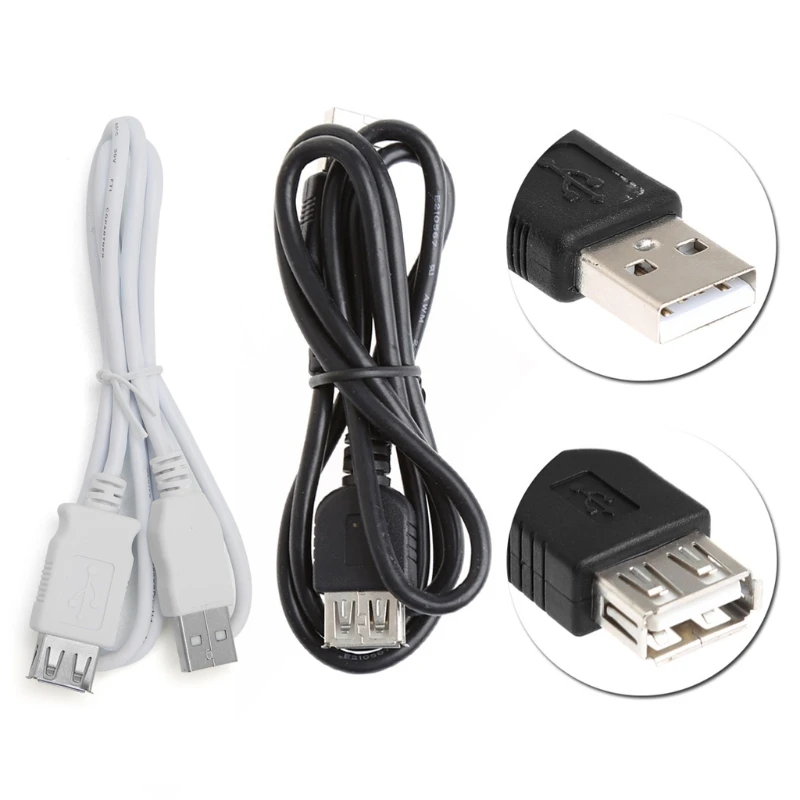 

USB 2.0 Extension Cable Type A Female to A Male Cable Cord Extender For Phones Drop Shipping Support