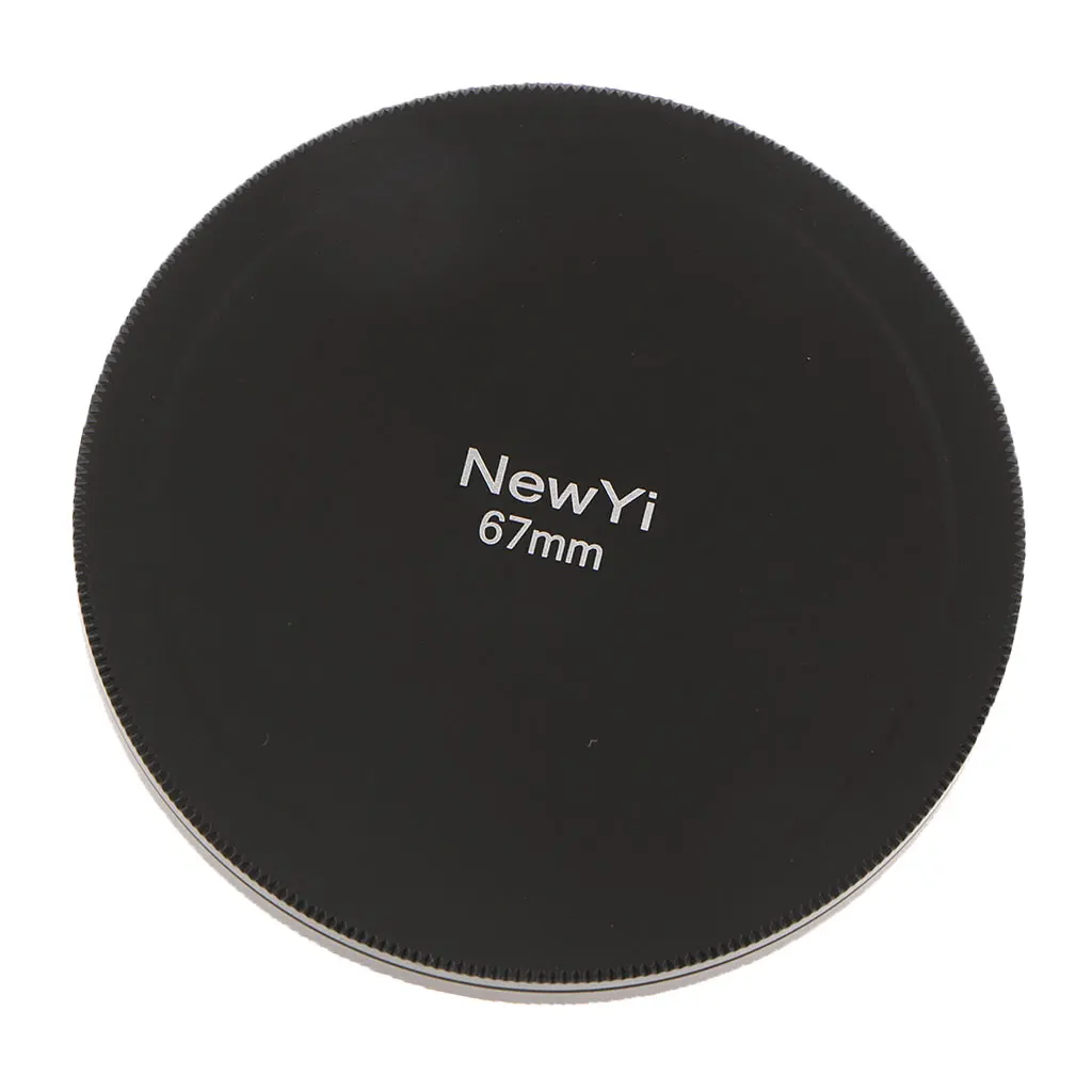 Metal 67mm Camera Lens Filter Protection Case Box Dust-proof Protector 2.63 Inch Lens Cap For DSLR/SLR Cameras