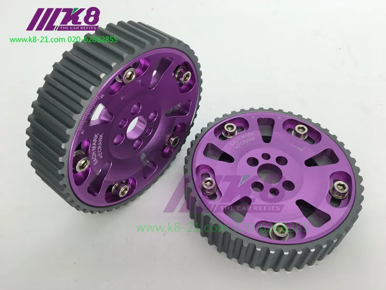 2 шт. регулируемые Зубчатые шестерни для Nissan RB20/RB25/RB26 |