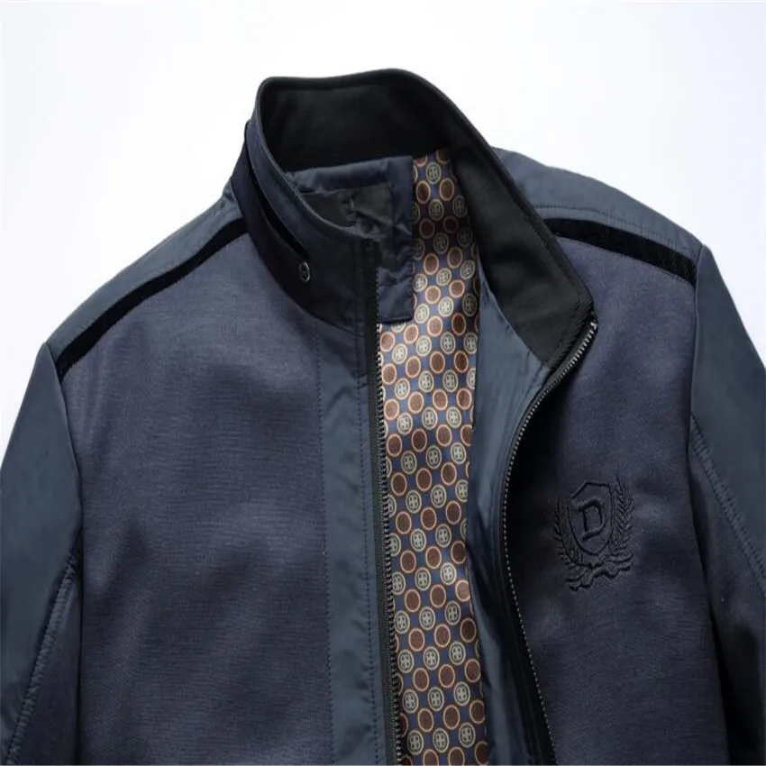 Мужская куртка новинка 2017 модная мужская деловая весенняя тонкие мужские куртки