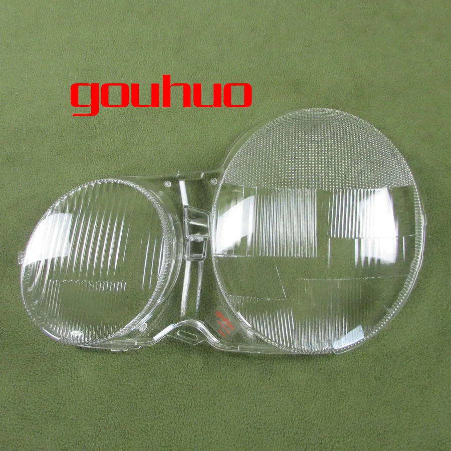 

For 02-08 Mercedes-Benz W210 E200 E240 E260 E280 Headlight Cover Transparent Shell Headlamp Shell Lampshade Glass lens 2PCS