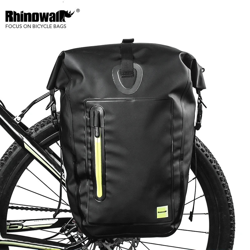 

Rhinowalk 25L Bike Bag Long-Distance MTB Road Bicycle Full Waterproof Rear Seat Trunk Bag Cycling Handbag Rear Rack Bag