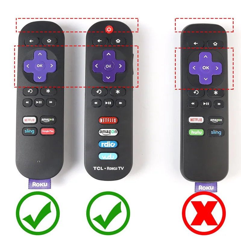 Чехол с дистанционным управлением TCL Roku RC280 3600R силиконовый ударопрочный защитный