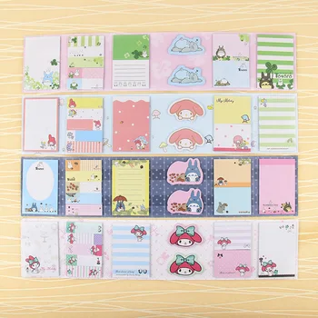 Kawaii Totoro My Melody Folding Memo Pad Sticky Notes 3