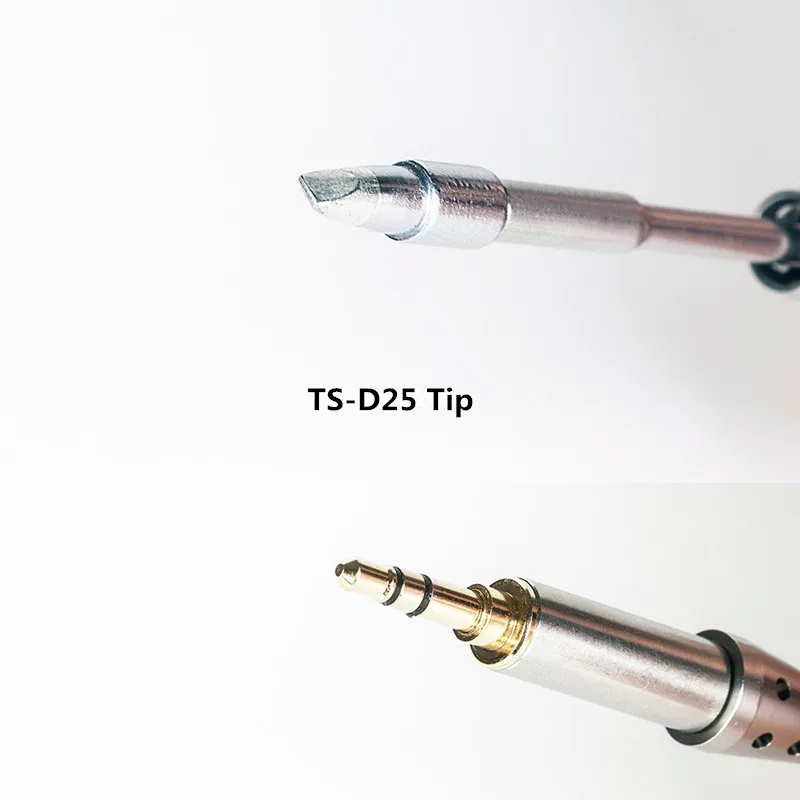 Мини TS80 цифровая паяльная станция USB Type C QC3.0 OLED программируемый интерфейс STM32 чип