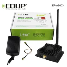 EDUP EP-AB003 8000 МВт 39dBm 2,4 ГГц Wi-Fi Беспроводной широкополосный усилитель маршрутизатор Мощность диапазон IEEE 802.11b/g/n Wi-Fi усилитель сигнала